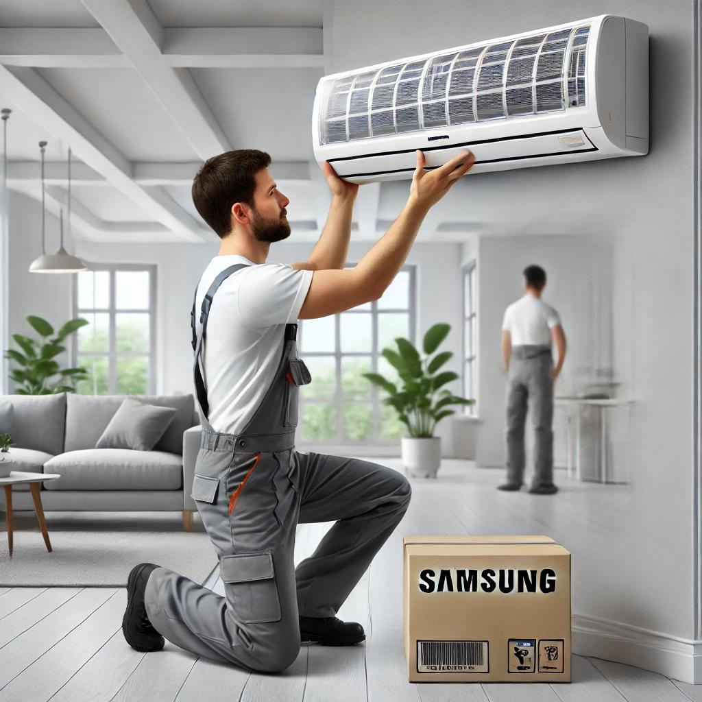A_professional_technician_installing_a_Samsung_air.jpg